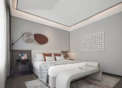 现代风格三居室卧室设计效果图