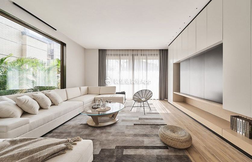 现代风格大户型客厅沙发装饰图片