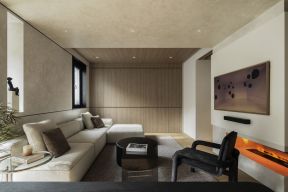 现代风格房子客厅沙发装饰设计图