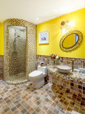 卫生间淋浴房效果图 卫生间淋浴房设计图 卫生间淋浴房隔断