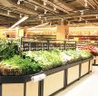 大型超市果蔬区装修设计效果图