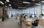 现代办公室现代风格300平米装修案例
