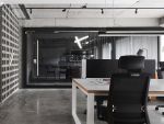 现代办公室250平米装修案例
