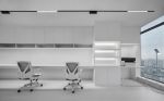 极简风办公室极简风格400平米装修案例