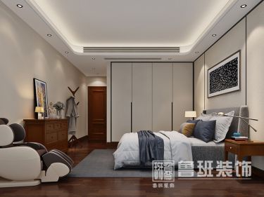 东莞·天骄峰景250㎡新中式风格别墅装修设计