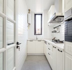 小户型厨房简约风格装修设计图-每日推荐