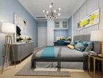 西安万达天樾150平三居室装修效果，暖色调的现代轻奢风