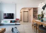 78平的小户型二居室，客餐厨放在一起，好宽敞
