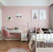 卧室粉色背景墙装修设计图