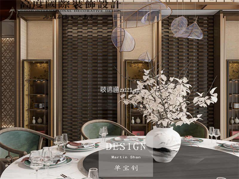 杭州院子500平新中式风格装修案例