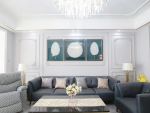 华安紫竹苑120㎡美式风格三室两厅装修案例