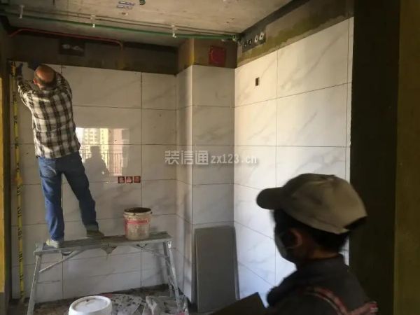 清水房装修步骤和流程之贴砖