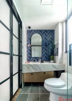 蓝天小区120㎡三居室美式风格装修案例