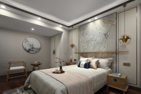 新中式风格卧室装修效果图 新中式风格卧室