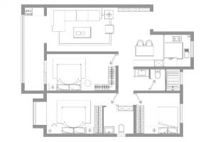 [菏泽城市人家装饰]城市人家丨将军苑130㎡现代风格设计