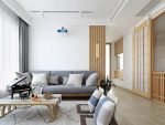 华润紫玥台89㎡日式风格三室两厅装修案例