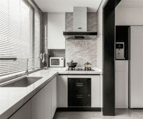 小厨房的装修图 现代风格厨房设计 现代风格厨房装修风格