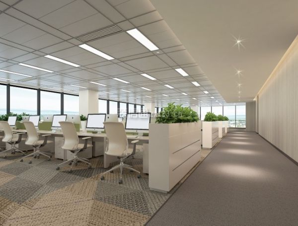 灯光设计办公室的灯光非常重要,空间一定要有明快感,是指办公环境非常