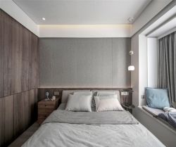 90平三居室卧室现代风格装修设计图