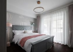 欧式风格卧室窗帘装饰设计效果图