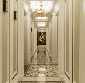 欧式别墅走廊装修设计图片-每日推荐