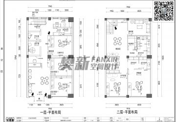 220平现代口腔诊所的装修案例