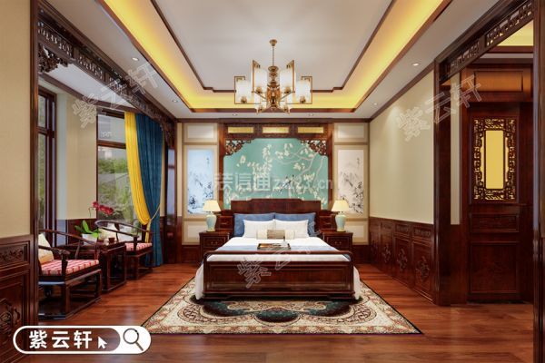 紫云轩中式卧室装修