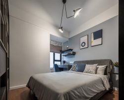 现代风格房子卧室装修设计图2022