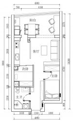 44平两居室案例分享，完美布局小户型，功能齐全，缔造舒适生活体验