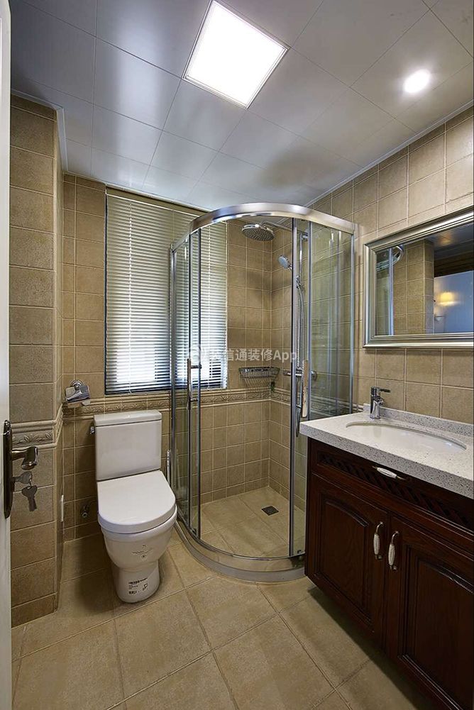 卫生间淋浴房装修设计图赏析