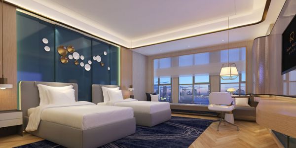 酒店新中式风格1200㎡设计方案