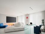 北辰三角洲88平现代风格二居室装修案例