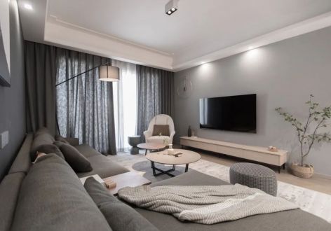 180㎡现代简约丨清新雅致，打造舒适的家居生活空间！