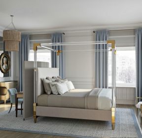 欧式风格公寓卧室装修设计图-每日推荐