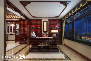 [紫云轩装饰]客厅中式装修设计一睹新中式设计风采