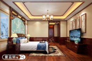 [紫云轩装饰]中式风格卧室装修效果图 如何打造舒适家居