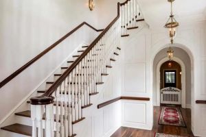 别墅客厅楼梯设计