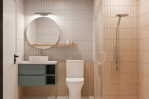 [西安岚庭装饰]浴室防水高度多少合适？