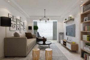 [上海朗域装饰]小户型客厅如何装修美观又舒适？