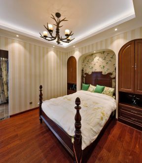 美式风格卧室设计 美式风格卧室图 美式风格卧室装修图
