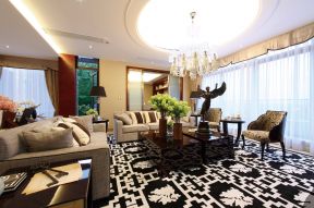 客厅地毯垫效果图大全 客厅装饰设计图