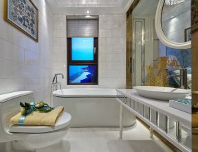 卫生间浴缸设计 卫生间浴缸效果图片