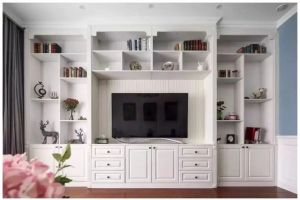 [千祥装饰]客厅电视墙如何设计美观有实用？