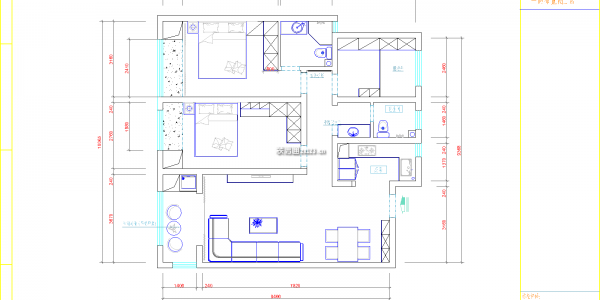 昌建君悦府现代风格127㎡设计方案