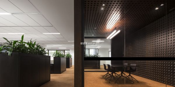 现代办公室现代风格5000㎡设计方案