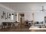 西安龙湖香缇国际165平三居室现代轻奢风格装修效果