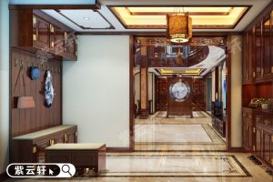 [紫云轩装饰]别墅中式装修风格，人文深度与现代工艺突显中式的独特品质