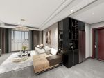 西安锦园新世纪150平三居室装修效果，时尚好看的现代轻奢风格
