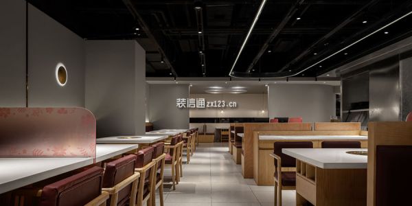 餐饮店现代风格540㎡设计方案
