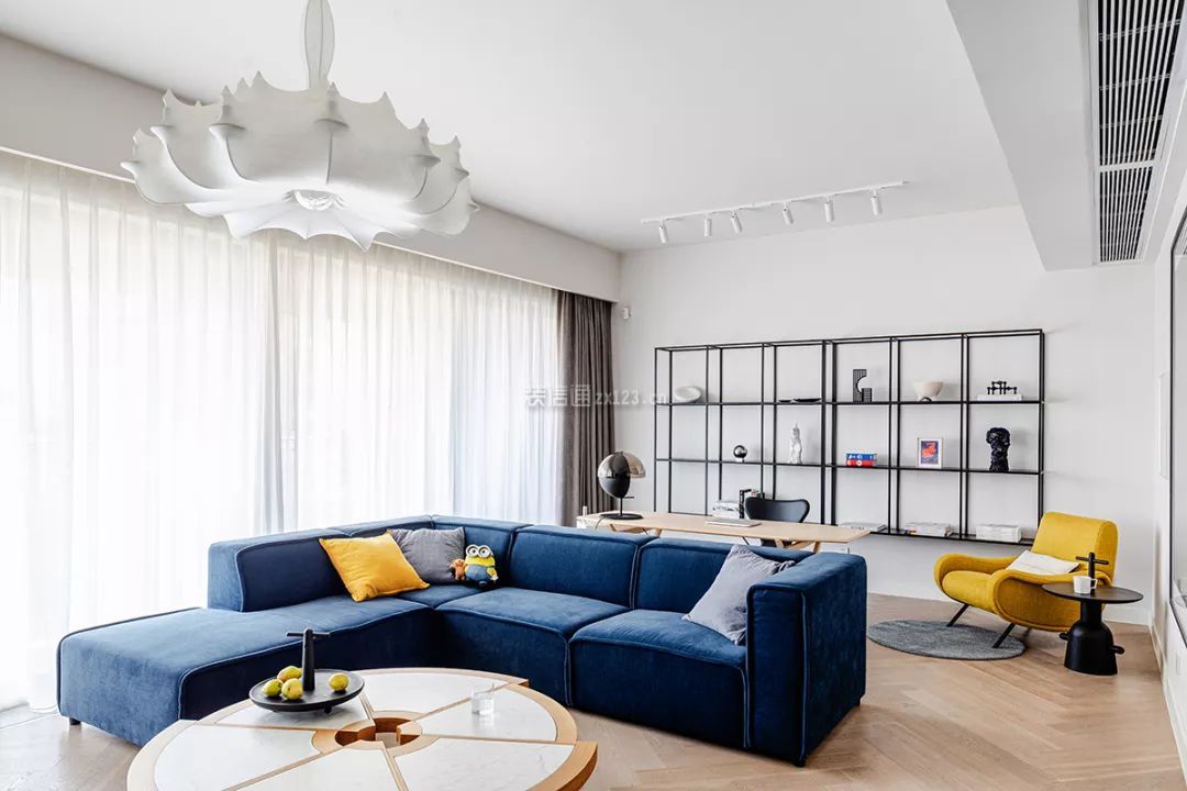 北欧客厅沙发设计效果图 北欧客厅家具
